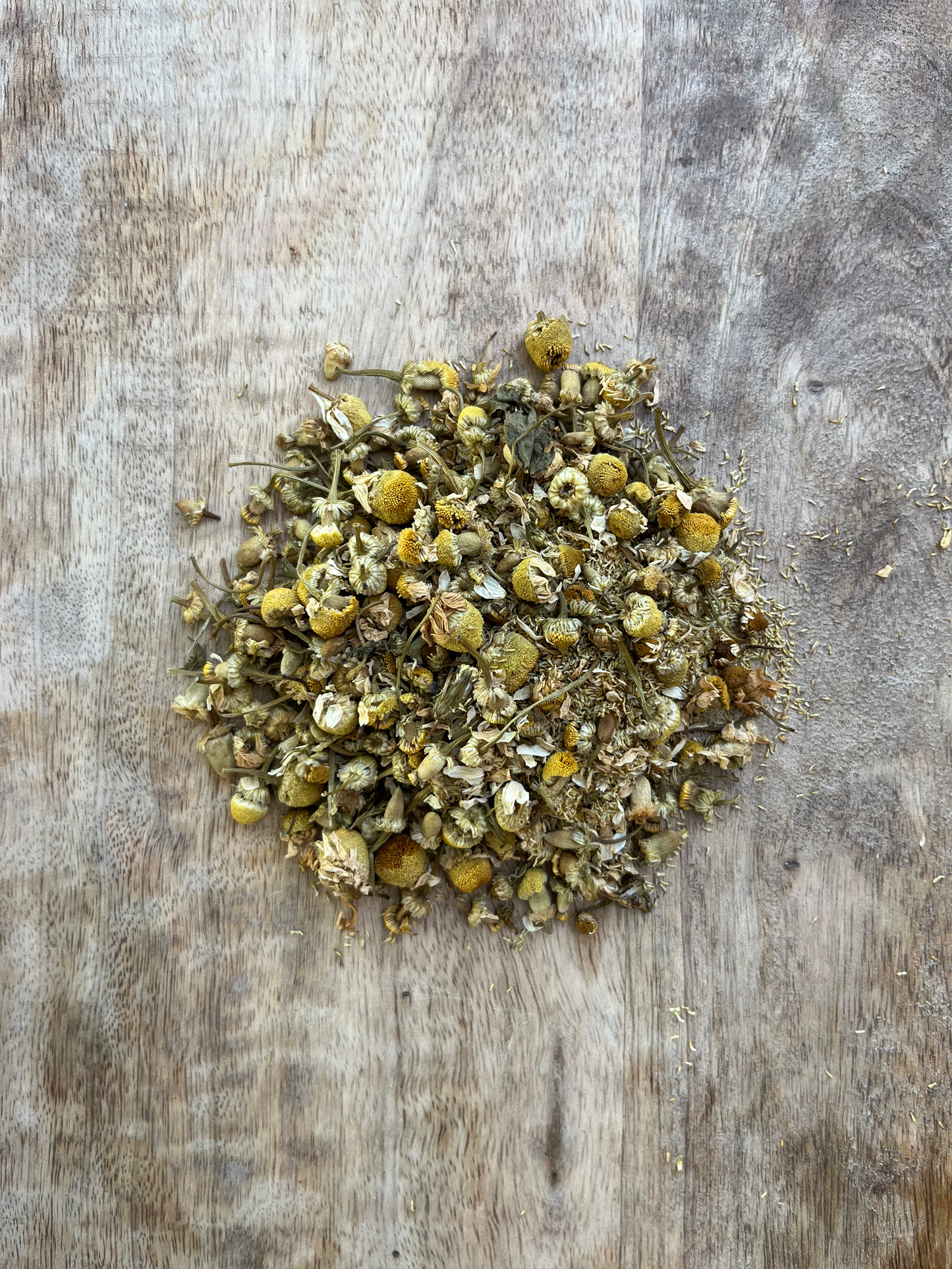 Soothing organic chamomile blossoms for tea, sleep, and stress relief. Ethically sourced and perfect for bedtime blends, baths, or rituals. Curated Herbal Teas for Wellness, Ritual & Gifting.