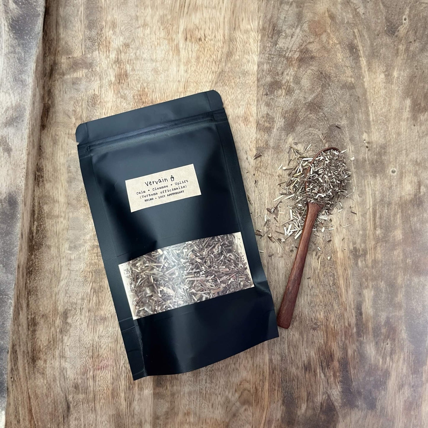 Vervain is a calming nervine that soothes stress, supports vivid dreams, and opens the heart—beloved by herbalists and energy workers alike. Shop Rhino and Lucy, Curated Herbal Teas for Wellness, Ritual & Gifting.