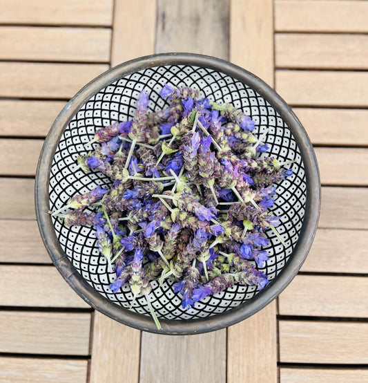 Bowl of Fresh Lavender Flowers - Rhino + Lucy