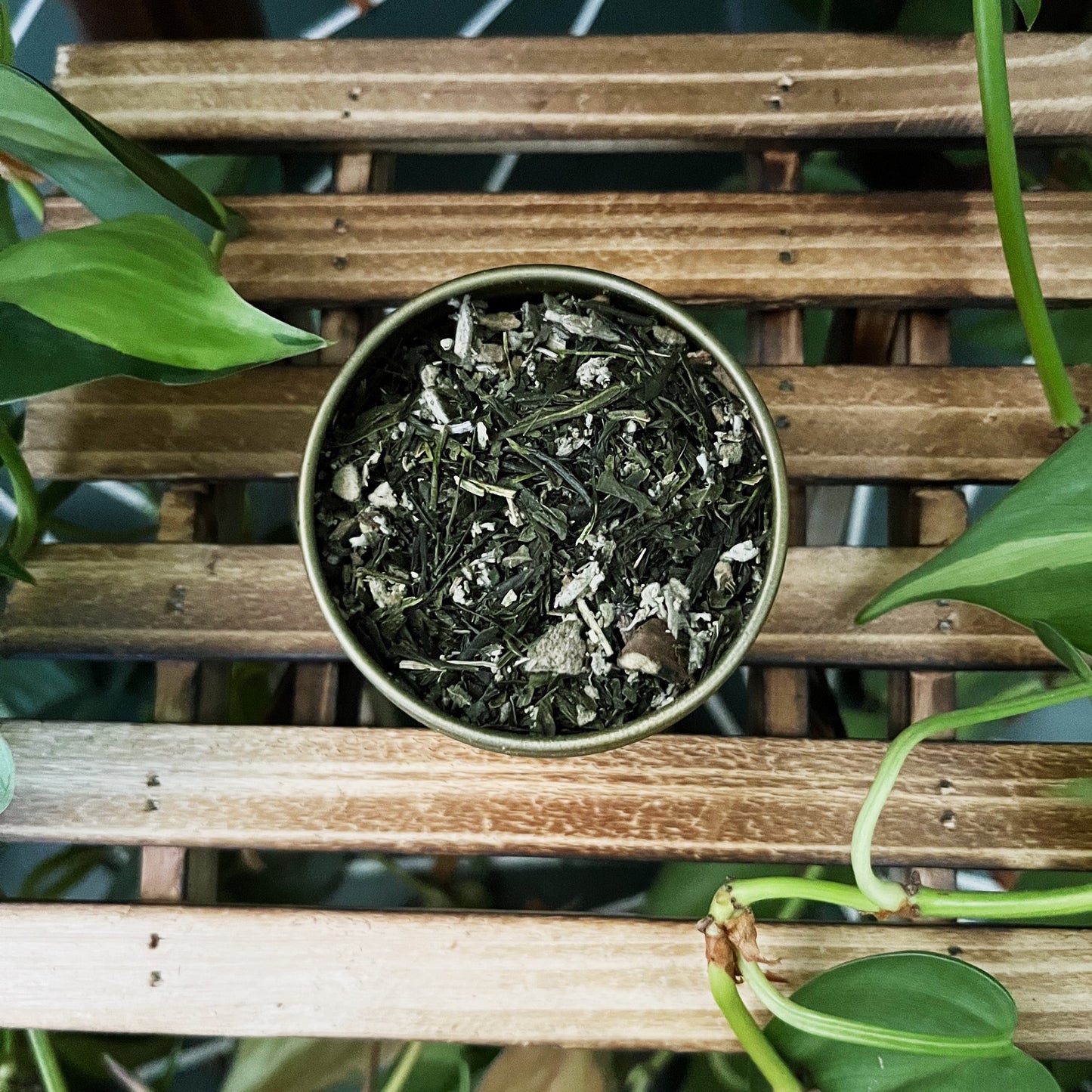 Lucy has created an amazing nourishing blend full of greens! This tea will help energize the mind and nourish the body with vitamins and minerals and support respiratory congestion. Made with Japanese Sencha Green Tea, Mullein, Nettle, Sage, this blend is great anytime you are looking for a bit of nourishment. 🧞‍♀️ | Shop Rhino and Lucy Teas Online