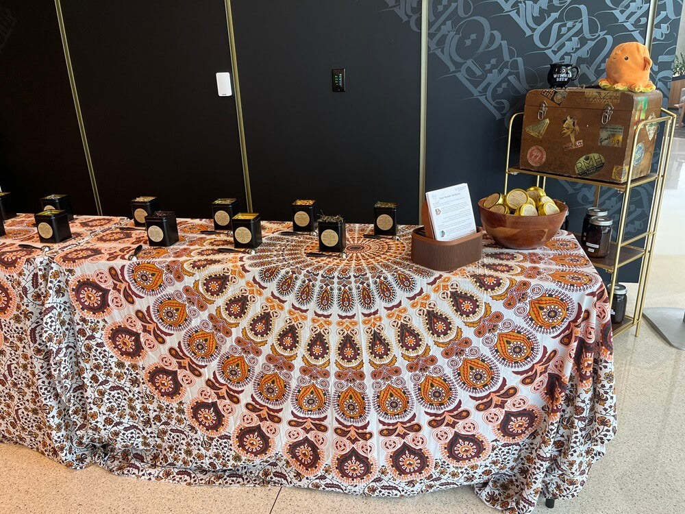 Rhino + Lucy Tea Blending Station Corporate Event Lucas Meyer Cosmetics