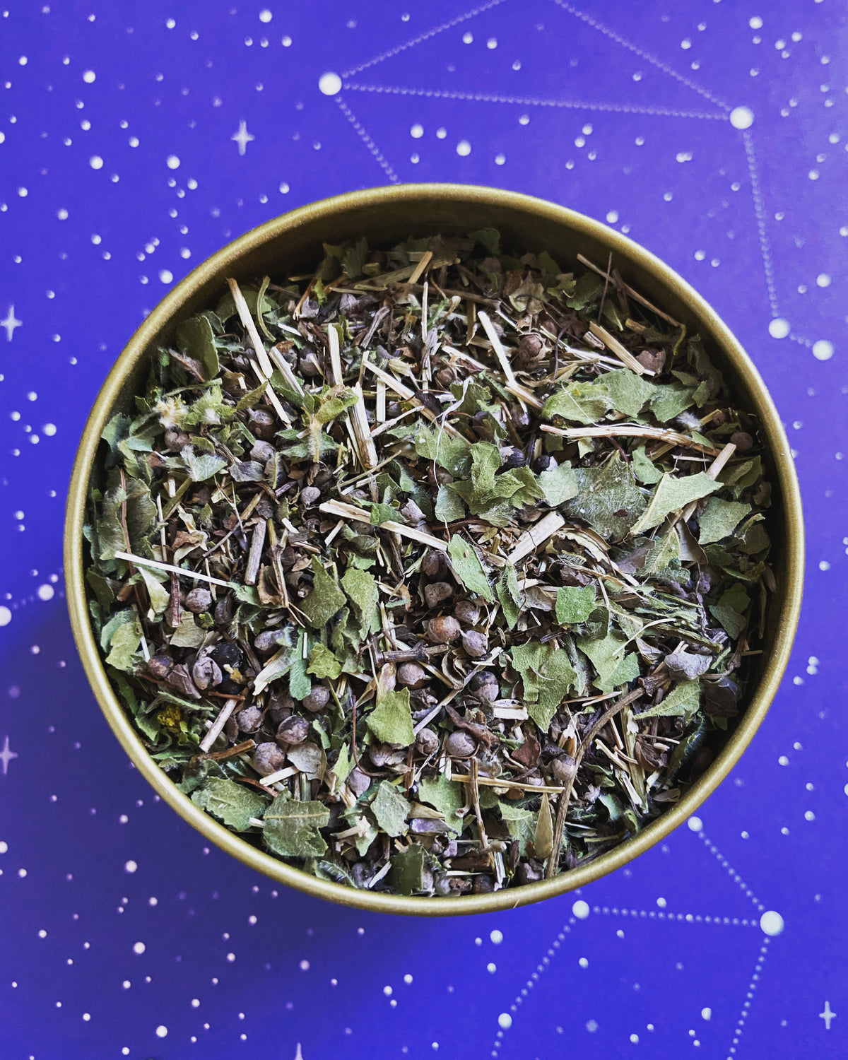 The Moon Cycle Herbal Tea | Vitex, Tulsi, Lady’s Mantle & Partridgeberry | Loose Leaf Tea | Rhino + Lucy