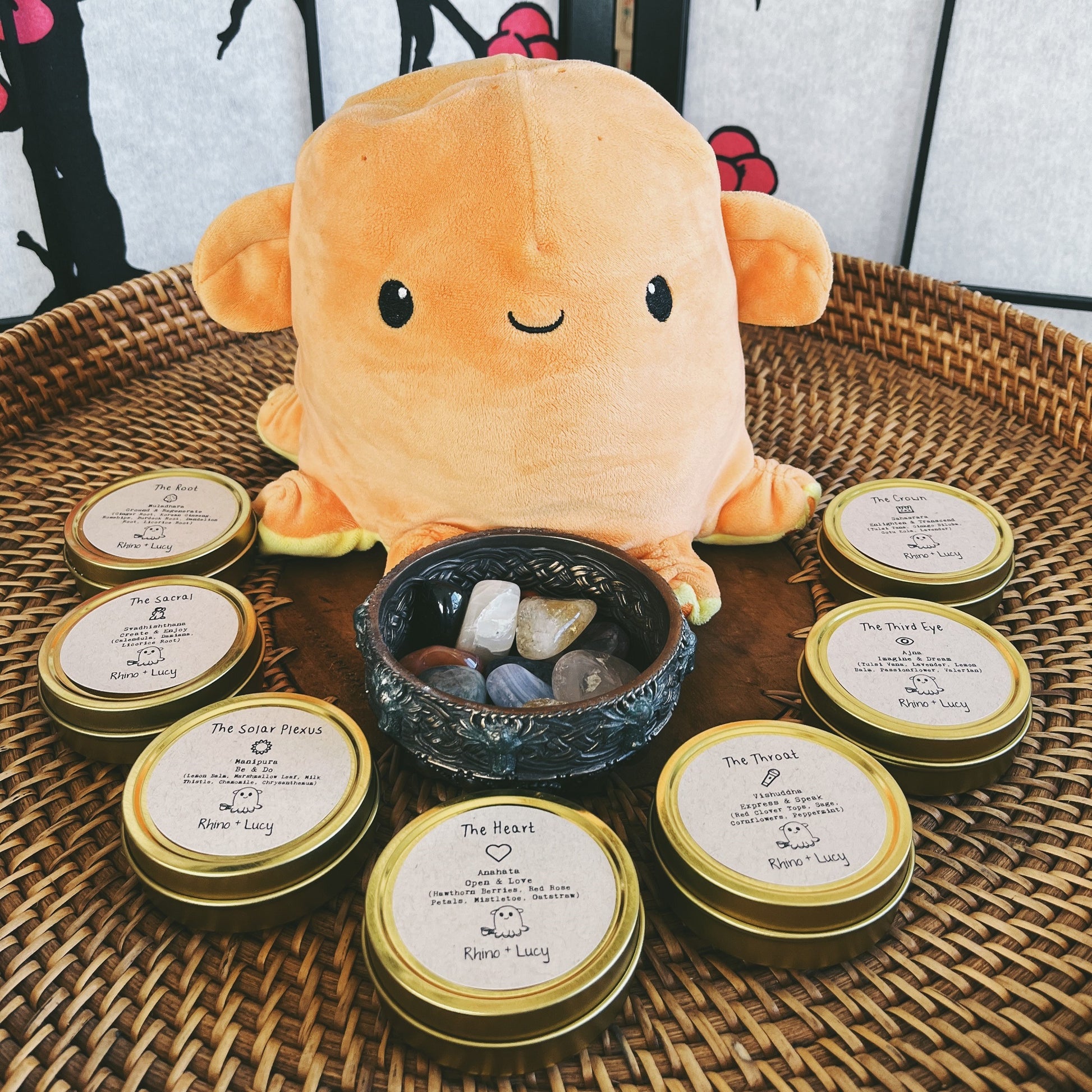 Our amazing master tea blender and herbalist Lucy has created a fantastic blend to help balance The Throat Chakra! Enjoy the refreshing and minty flavor while unlocking the power of expression. 🎙️ | Shop Rhino and Lucy Teas Online!