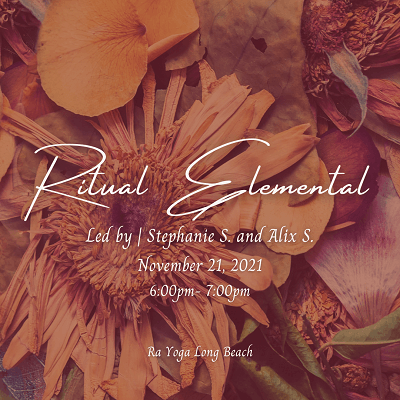 Ritual Elemental, Rhino and Lucy, Ra Yoga, Tea Blending Workshop, Yoga, Long Beach, Prana Planner