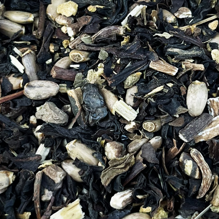 Lucy has created the perfect tune up tea to help energize the mind and body, support liver detoxification, aid digestion and ease headaches. Made with Oolong, Dandelion, Milk Thistle, Meadowsweet, Yellow Dock, this blend is great for those mornings when you are looking for a gentle cleanse. 👩‍🔧 | Shop Rhino and Lucy Teas Online