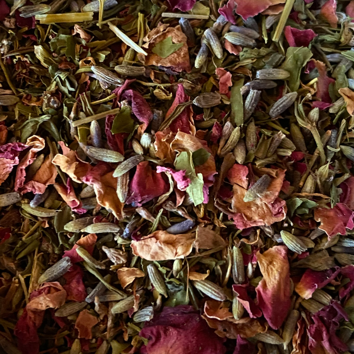 Our amazing master tea blender and herbalist Lucy has created the perfect tea for winding down. This tea will support stress, anxiety & depression. Made with Red Rose Petals, Lavender, Skullcap, St. John’s Wort. This blend is great for a quiet evening at home curled up on the couch with a good book. 🛋️ | Shop Rhino and Lucy Teas Online