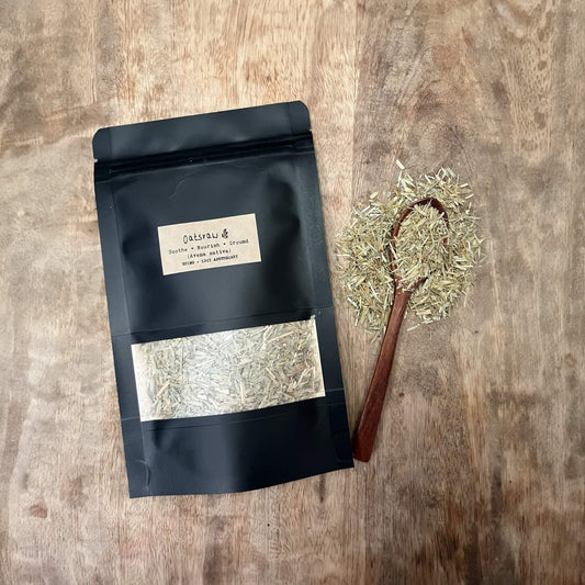 A nourishing nervine tonic for stress, adrenal fatigue, and heart support. Perfect for daily teas, stress-relief rituals, and energetic restoration. Shop Rhino and Lucy, Curated Herbal Teas for Wellness, Ritual & Gifting.